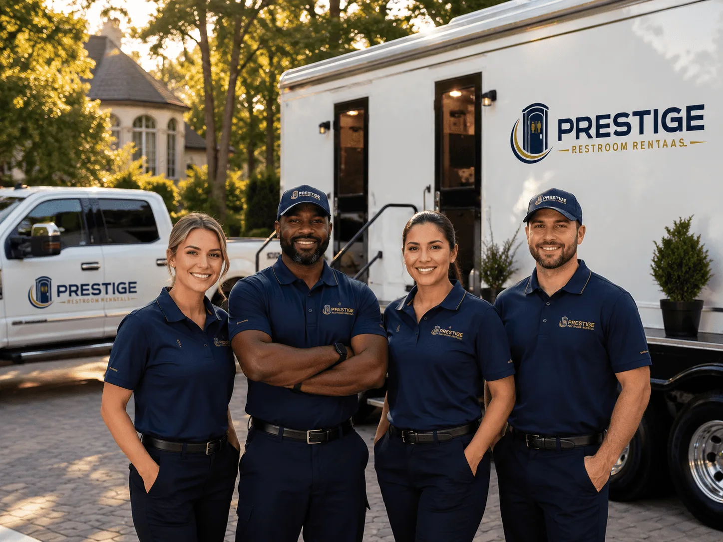 Trusted Luxury Portable Restrooms company in Dryfork, WV
